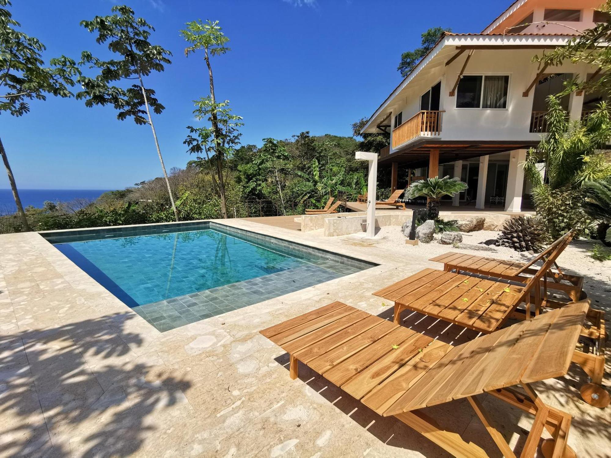 Casa Luna - Private Suites With Ocean View, Pool, Ac, Wifi Playa Santa Teresa  Exterior foto